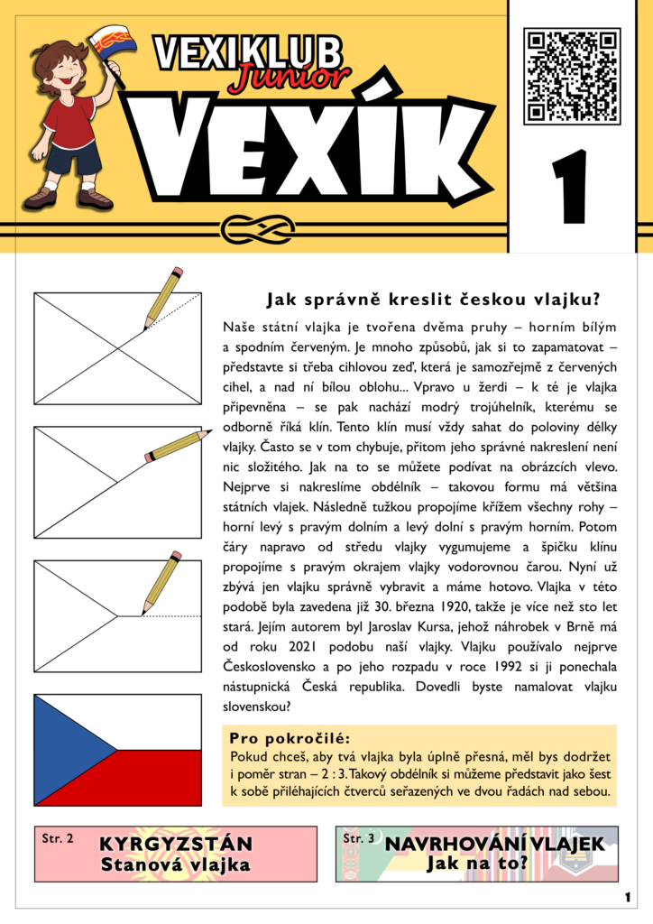 první číslo časopisu Vexík